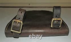 Antique Military Horse Shoe Carrier Saddle Bag'M. Harvey & Co, WALSALL, G&M1906