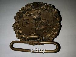 Antiques, Collectible Lithuanian military army officer's buckle Vytis, 1918-1940