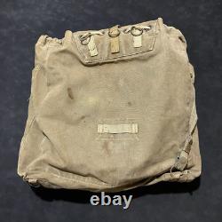 Army Backpack Rucksack 1950s Vintage Foreign Military Canvas Czech USSR Medic