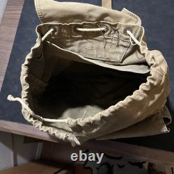 Army Backpack Rucksack 1950s Vintage Foreign Military Canvas Czech USSR Medic