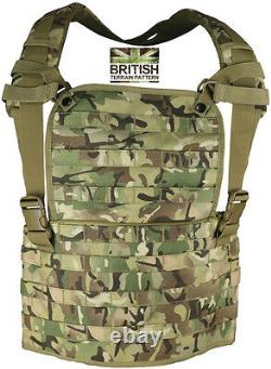 Army Combat Military Chest Rig Molle Assault Vest Webbing Pack Bag Surplus New