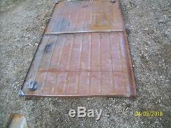 Army Jeep military M100 trailer new floor front repair panels lunette eye, MAINE