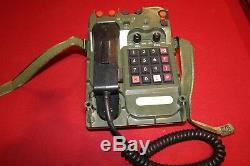 Army Military Field Phone Radio Telephone Ta-1042 A/u Surplus Handset Prc Army
