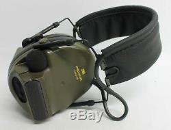 Army Military Peltor 3M ComTac XPI Ear Defenders Headset Green