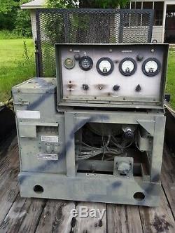 Army Surplus Diesel Generator WithTrailer