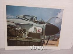 Army Surplus Military Aircraft Getting Ready For Mission Vietnam. Art print
