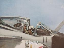 Army Surplus Military Aircraft Getting Ready For Mission Vietnam. Art print