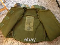 Army Surplus/Military Flak Jacket Fragmentation Vest BDU Size Medium M