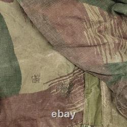 Army Trouser Original Belgian Vintage Surplus WWII Combat Pants Brushstroke Camo
