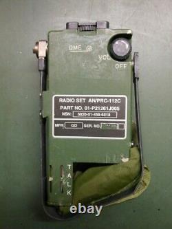 Army Us Navy Military Survival Rescue Radio Transceiver An/prc-112c