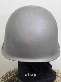 Austria VINTAGE MILITARY ARMY U-SCH-89 Rare Helmet and Liner See Pictures