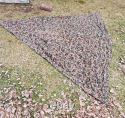 Austrian Army Zeltbahn/Poncho/Shelter half. Reversible Splinter Camo New