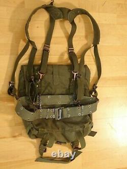 Austrian Military M58 Pattern Harness, Backpack and Daypack with Belt Army Olive