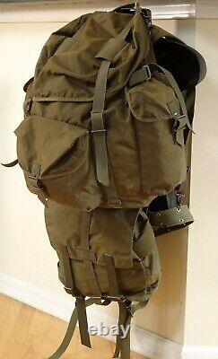 Austrian Military M58 Pattern Harness, Backpack and Daypack with Belt Army Olive