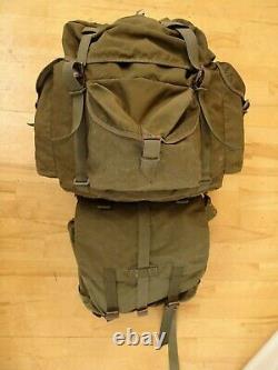 Austrian Military M58 Pattern Harness, Backpack and Daypack with Belt Army Olive