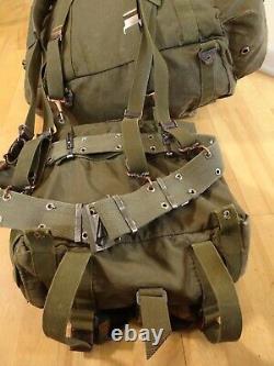 Austrian Military M58 Pattern Harness, Backpack and Daypack with Belt Army Olive