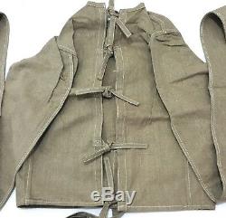 Autentic Vintage Straitjacket From Madhouse Military Surplus Army Straigh Jacket