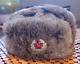 Authentic Soviet-era Russian Ushanka Military Fur Hat Withsoviet Army Badge