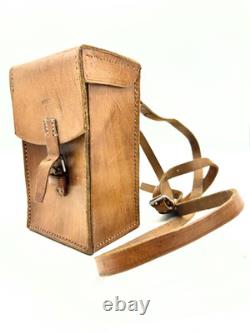 Authentic Swedish Military Leather Utility Pouch Genuine Swedish Army Surplus