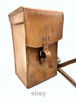 Authentic Swedish Military Leather Utility Pouch Genuine Swedish Army Surplus