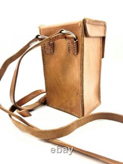 Authentic Swedish Military Leather Utility Pouch Genuine Swedish Army Surplus