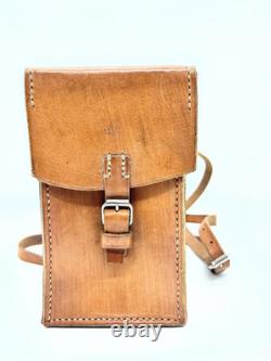 Authentic Swedish Military Leather Utility Pouch Genuine Swedish Army Surplus