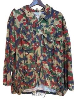 Authentic Swiss Army M70 Alpenflage Parka with Backpack Military Surplus Jacket