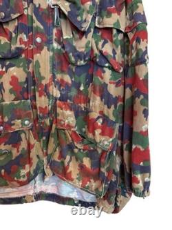 Authentic Swiss Army M70 Alpenflage Parka with Backpack Military Surplus Jacket