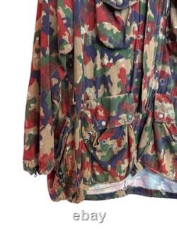 Authentic Swiss Army M70 Alpenflage Parka with Backpack Military Surplus Jacket