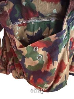 Authentic Swiss Army M70 Alpenflage Parka with Backpack Military Surplus Jacket
