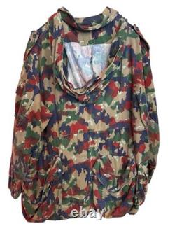 Authentic Swiss Army M70 Alpenflage Parka with Backpack Military Surplus Jacket