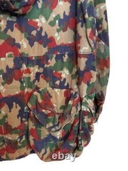 Authentic Swiss Army M70 Alpenflage Parka with Backpack Military Surplus Jacket