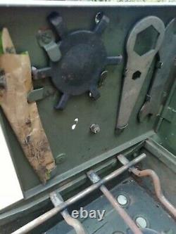BRITISH MILITARY STOVE COOKER PORTABLE No 2 & 3 PETROL 1965 WITH TOOLS