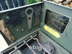 BRITISH MILITARY STOVE COOKER PORTABLE No 2 & 3 PETROL 1965 WITH TOOLS