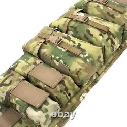 BULLDOG AIRBORNE WEBBING SET WITH MOLLE YOKE 4 POUCH Military Para SF MTC Camo