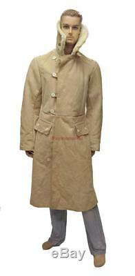 Bekesha Uniform Jacket Russian Army Officer Winter Sheepskin Coat USSR TULUP Fur