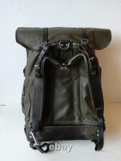 Black 1985 Swiss Army Military Rubberized Waterproof Rucksack X-Large Backpack