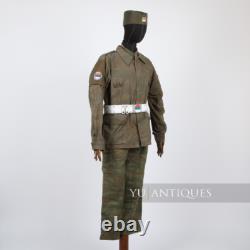 Bosnia Serbia VRS Army Green Tiger Pattern Military Police Uniform Super RARE