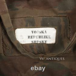 Bosnia Serbia VRS Army Green Tiger Pattern Military Police Uniform Super RARE