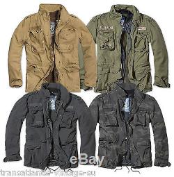 Brandit M65 Giant Mens Military Parka Us Army Jacket Winter Warm Zip Out Liner