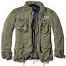 Brandit M65 Giant Mens Military Parka Us Army Jacket Winter Zip Out Liner Olive