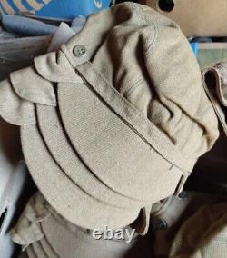 Brief RARE Military Soviet Army Olive 40 pieces Cap Hat Afghanistan. Size 53-55