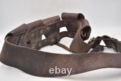 British Army 1903 Pattern Leather Ammunition Bandolier Military Surplus