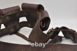 British Army 1903 Pattern Leather Ammunition Bandolier Military Surplus