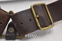 British Army 1903 Pattern Leather Ammunition Bandolier Military Surplus