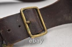 British Army 1903 Pattern Leather Ammunition Bandolier Military Surplus