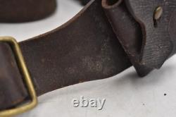 British Army 1903 Pattern Leather Ammunition Bandolier Military Surplus