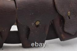 British Army 1903 Pattern Leather Ammunition Bandolier Military Surplus