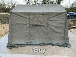 British Army 9x9 Canvas Land Rover Tent Military COMPLETE 4x4 Expedition Tent