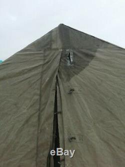 British Army 9x9 Land Rover Tent COMPLETE Military Surplus Command Tent